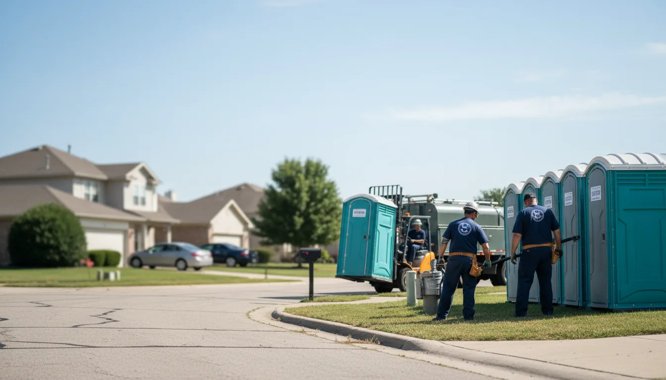 Porta Potty Rental in Vanderwagen, NM near me